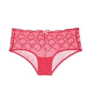 PINK by Victoria’s Secret winky cheeky panty Heart Embroidery in Double Bubble